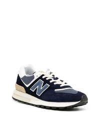 Chaussures de sport bleu marine et blanc New Balance