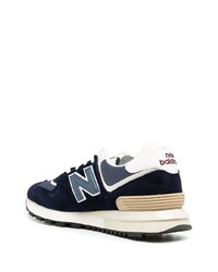 Chaussures de sport bleu marine et blanc New Balance