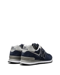 Chaussures de sport bleu marine et blanc New Balance