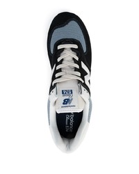 Chaussures de sport bleu marine et blanc New Balance