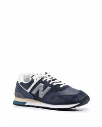 Chaussures de sport bleu marine et blanc New Balance