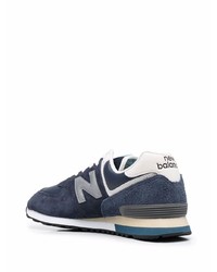 Chaussures de sport bleu marine et blanc New Balance