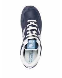 Chaussures de sport bleu marine et blanc New Balance