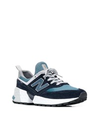 Chaussures de sport bleu marine et blanc New Balance