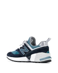 Chaussures de sport bleu marine et blanc New Balance