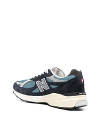 Chaussures de sport bleu marine et blanc New Balance