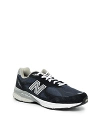 Chaussures de sport bleu marine et blanc New Balance