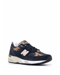 Chaussures de sport bleu marine et blanc New Balance