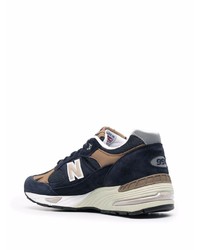 Chaussures de sport bleu marine et blanc New Balance