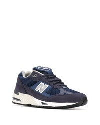 Chaussures de sport bleu marine et blanc New Balance