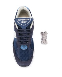 Chaussures de sport bleu marine et blanc New Balance