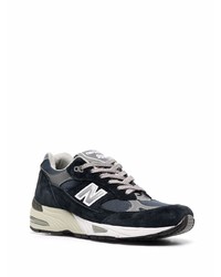 Chaussures de sport bleu marine et blanc New Balance