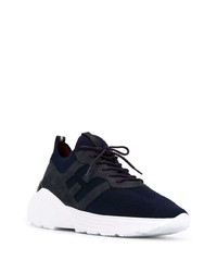 Chaussures de sport bleu marine et blanc Hogan