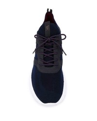 Chaussures de sport bleu marine et blanc Hogan