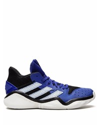 Chaussures de sport bleu marine et blanc adidas