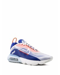 Chaussures de sport bleu marine et blanc Nike