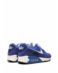 Chaussures de sport bleu marine et blanc Nike