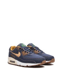 Chaussures de sport bleu marine et blanc Nike