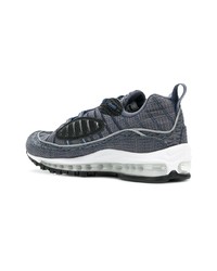 Chaussures de sport bleu marine et blanc Nike