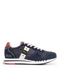 Chaussures de sport bleu marine et blanc Blauer