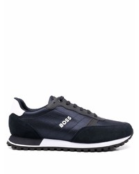 Chaussures de sport bleu marine et blanc BOSS