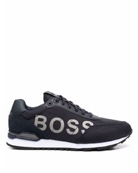 Chaussures de sport bleu marine et blanc BOSS