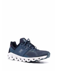 Chaussures de sport bleu marine et blanc ON Running