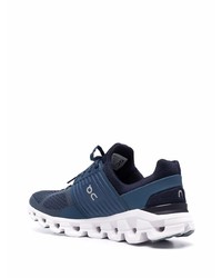 Chaussures de sport bleu marine et blanc ON Running