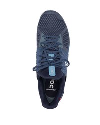 Chaussures de sport bleu marine et blanc ON Running