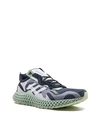 Chaussures de sport bleu marine et blanc adidas