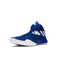 Chaussures de sport bleu marine et blanc adidas