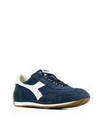 Chaussures de sport bleu marine et blanc Diadora