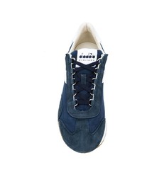 Chaussures de sport bleu marine et blanc Diadora