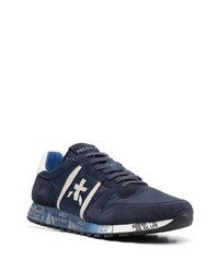 Chaussures de sport bleu marine et blanc Premiata