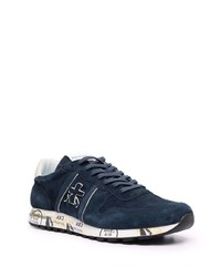 Chaussures de sport bleu marine et blanc Premiata