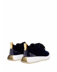 Chaussures de sport bleu marine et blanc Giuseppe Zanotti