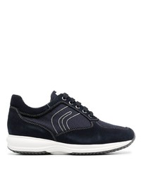 Chaussures de sport bleu marine et blanc Geox