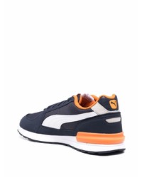 Chaussures de sport bleu marine et blanc Puma