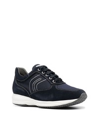 Chaussures de sport bleu marine et blanc Geox