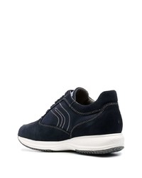 Chaussures de sport bleu marine et blanc Geox