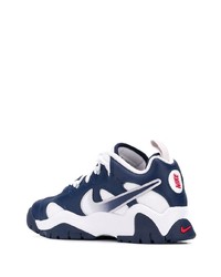 Chaussures de sport bleu marine et blanc Nike