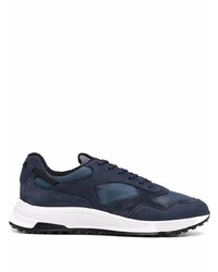 Chaussures de sport bleu marine et blanc Hogan