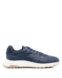 Chaussures de sport bleu marine et blanc Hogan