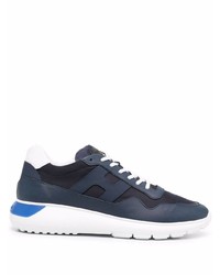 Chaussures de sport bleu marine et blanc Hogan