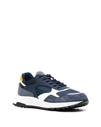 Chaussures de sport bleu marine et blanc Hogan