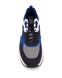 Chaussures de sport bleu marine et blanc Hogan