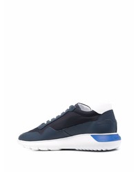 Chaussures de sport bleu marine et blanc Hogan