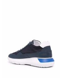 Chaussures de sport bleu marine et blanc Hogan