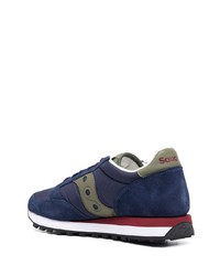 Chaussures de sport bleu marine et blanc Saucony