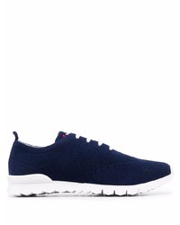 Chaussures de sport bleu marine et blanc Kiton